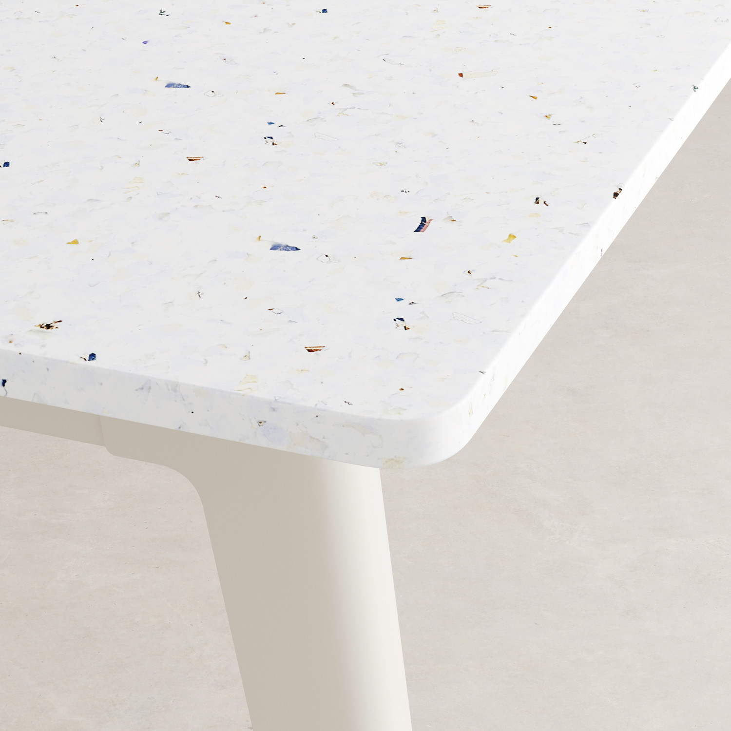 Bureau open-space NEW MODERN 2 places - plastique recyclé Venezia