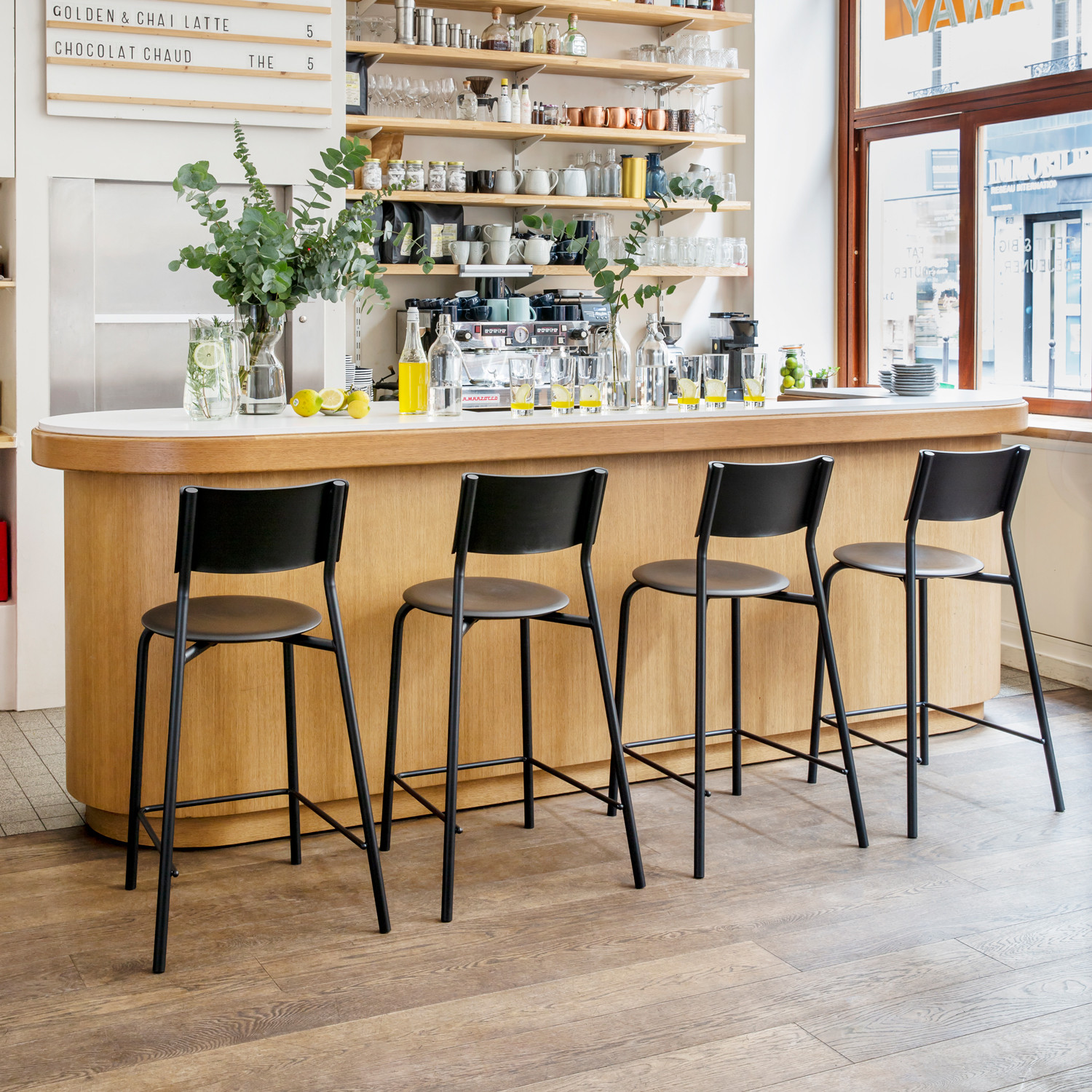 Chaise de bar SSDr - plastique recyclé