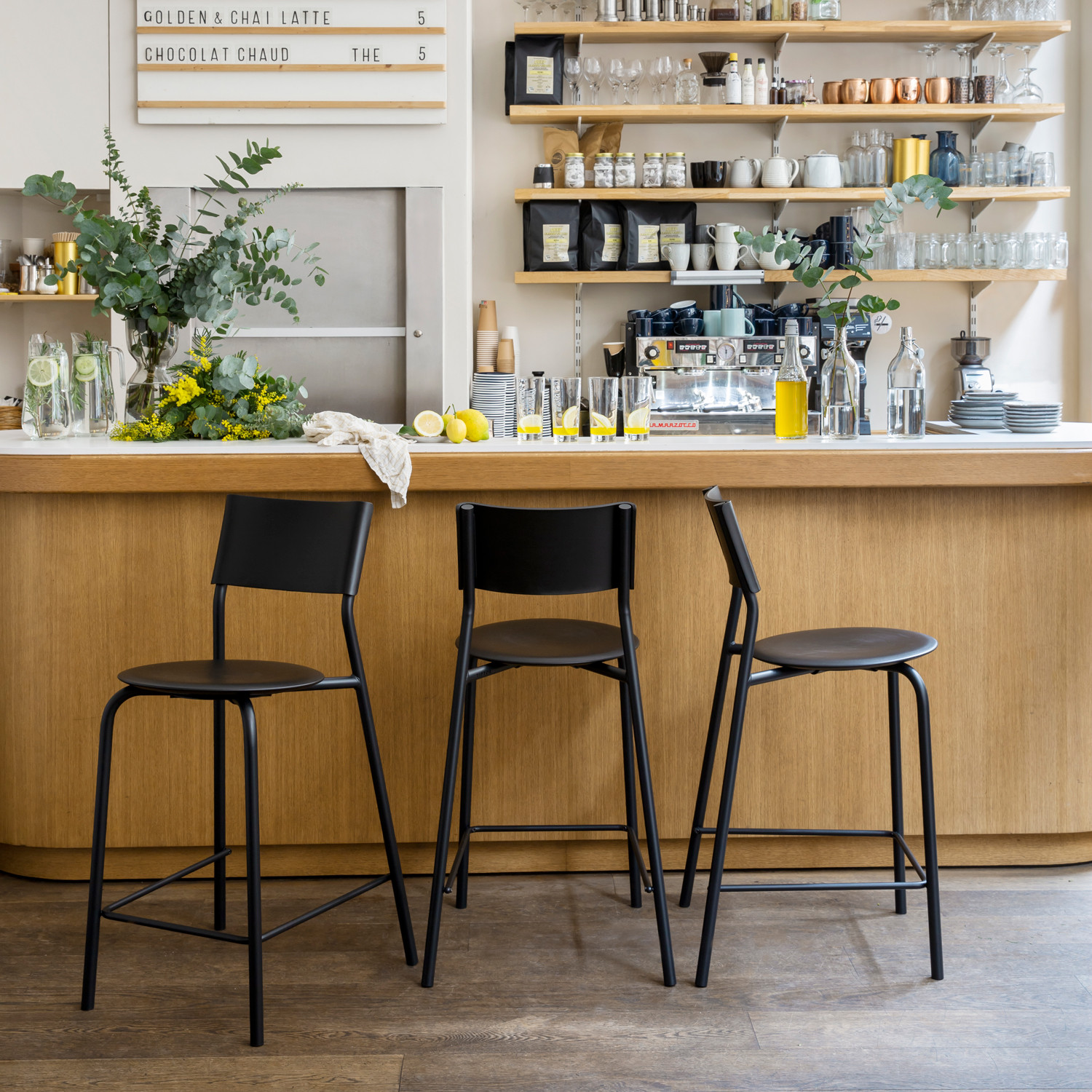 Chaise de bar SSDr - plastique recyclé