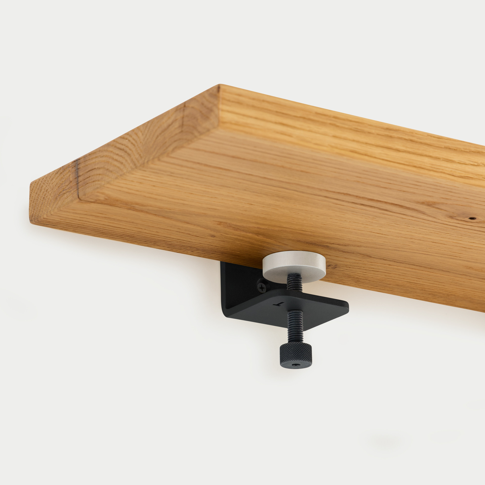 Lot de 3 étagères murales BRACKET - bois ancien recyclé - 60 à 150cm