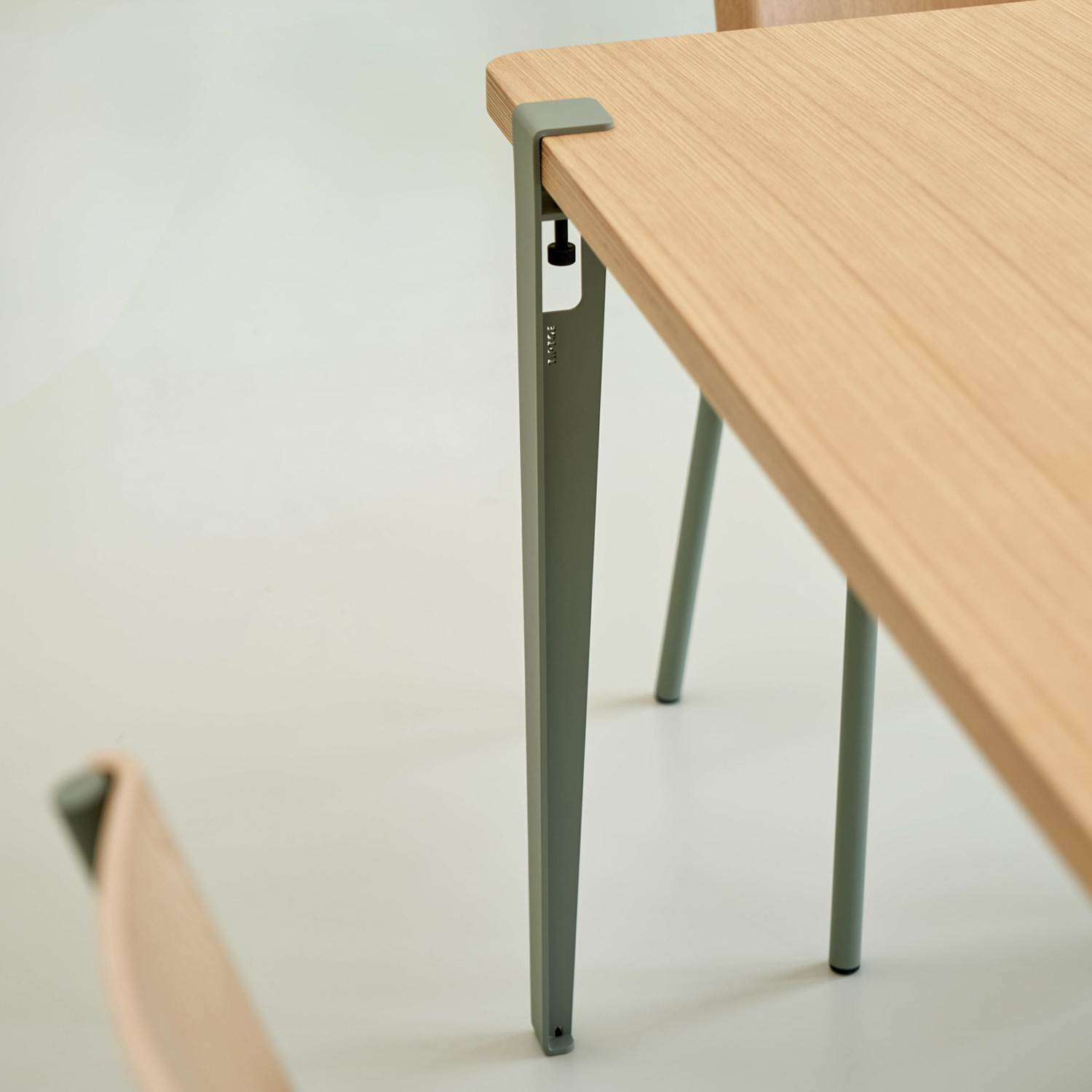 Lot de 4 pieds de table - 75cm