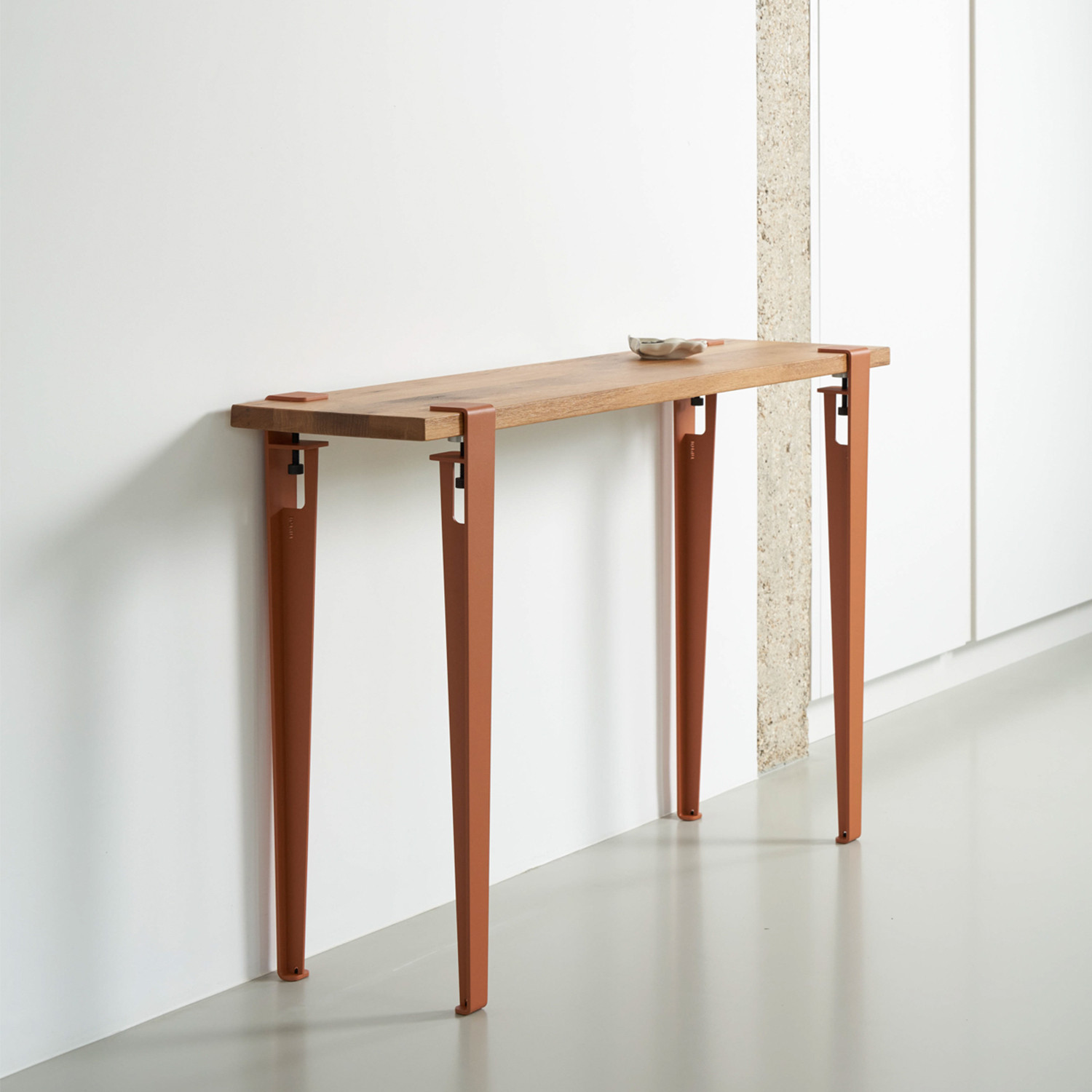Console TIPTOE 120x30cm - bois ancien recyclé
