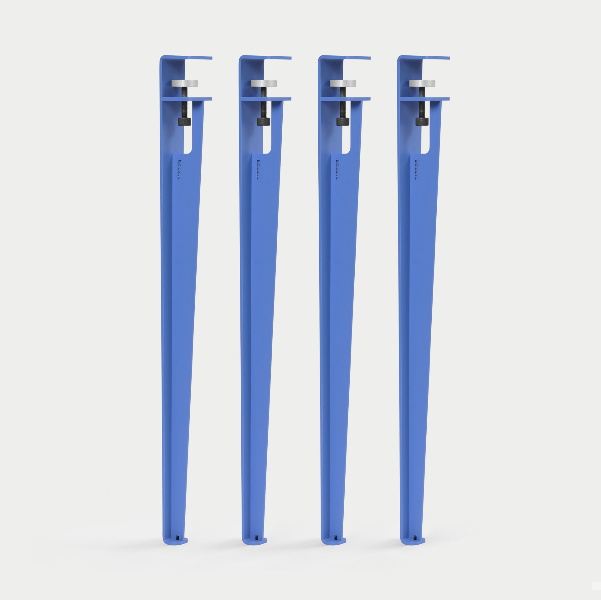 Lot de 4 pieds de table - 75cm