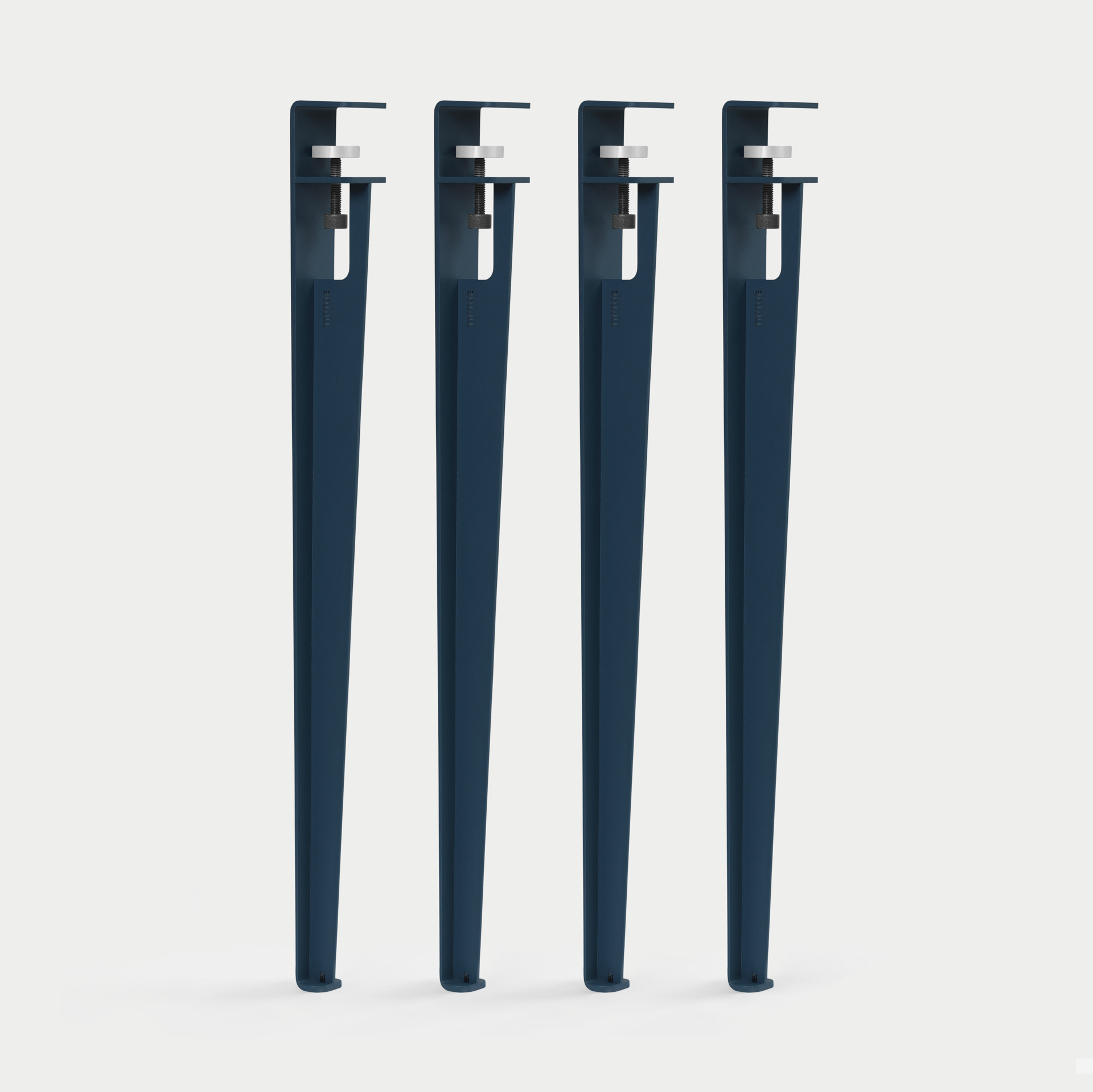 Lot de 4 pieds de table - 75cm
