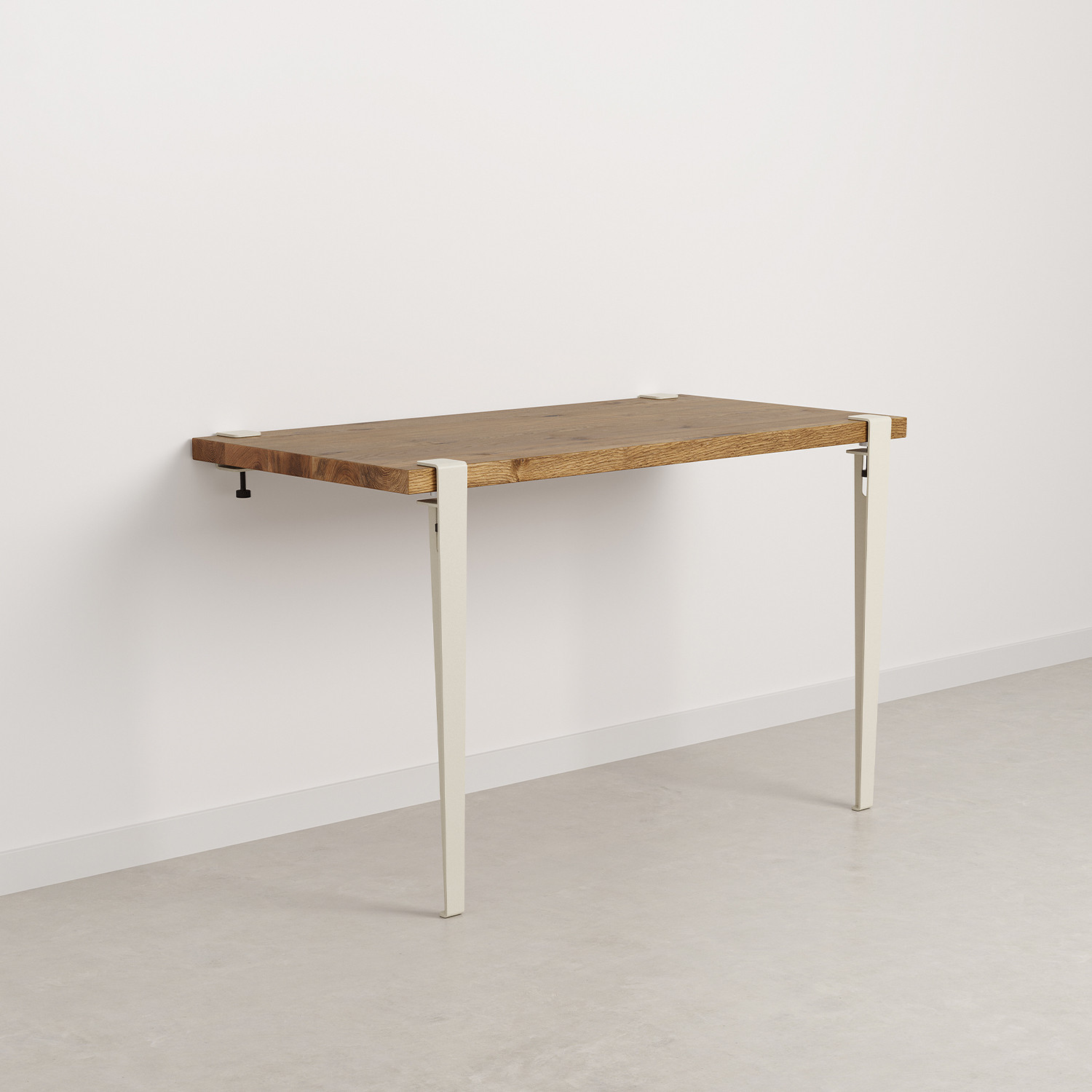 Bureau mural TIPTOE 120x60cm - bois ancien recyclé