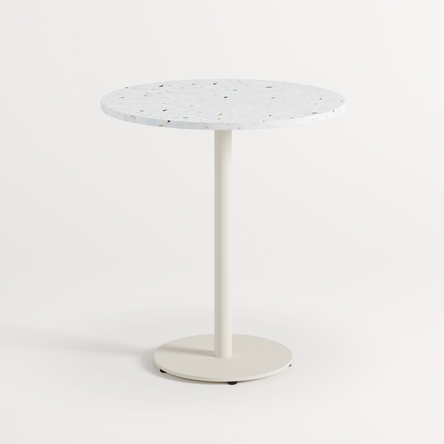 Table bistrot MOKA - plastique recyclé Venezia