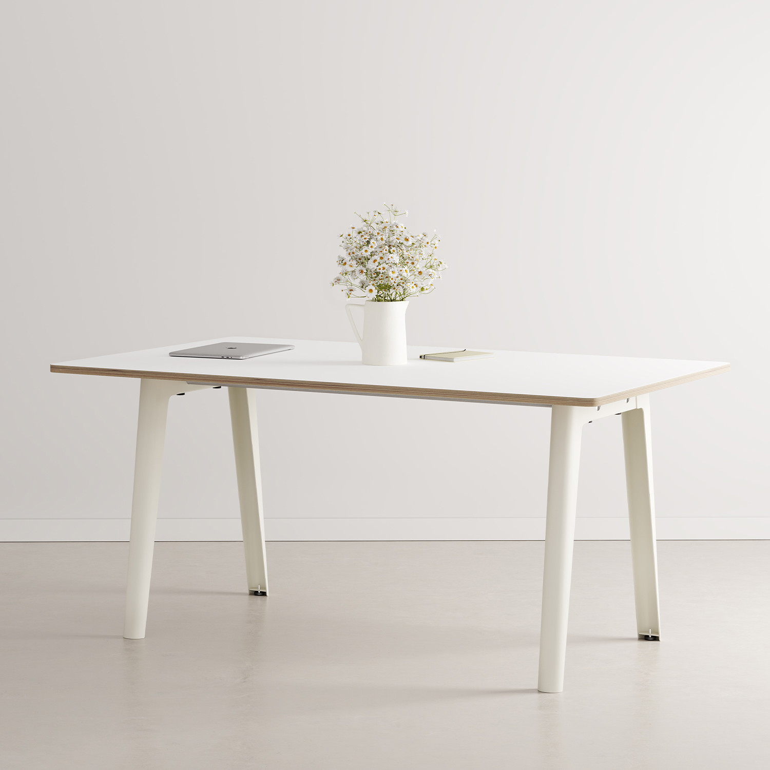 Table de réunion NEW MODERN - multiplis blanc