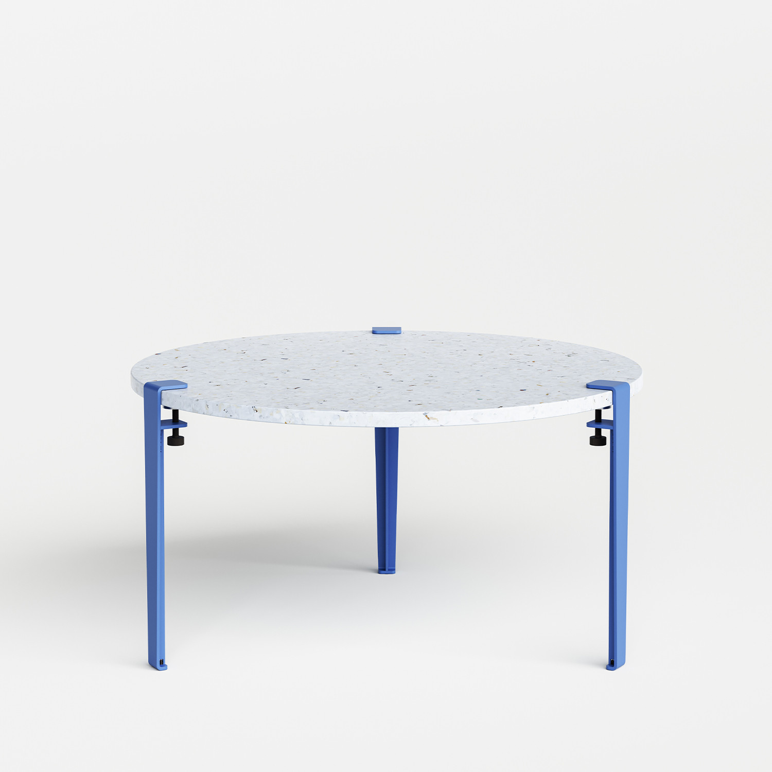 Table basse ronde TIPTOE Ø 80cm - plastique recyclé Venezia