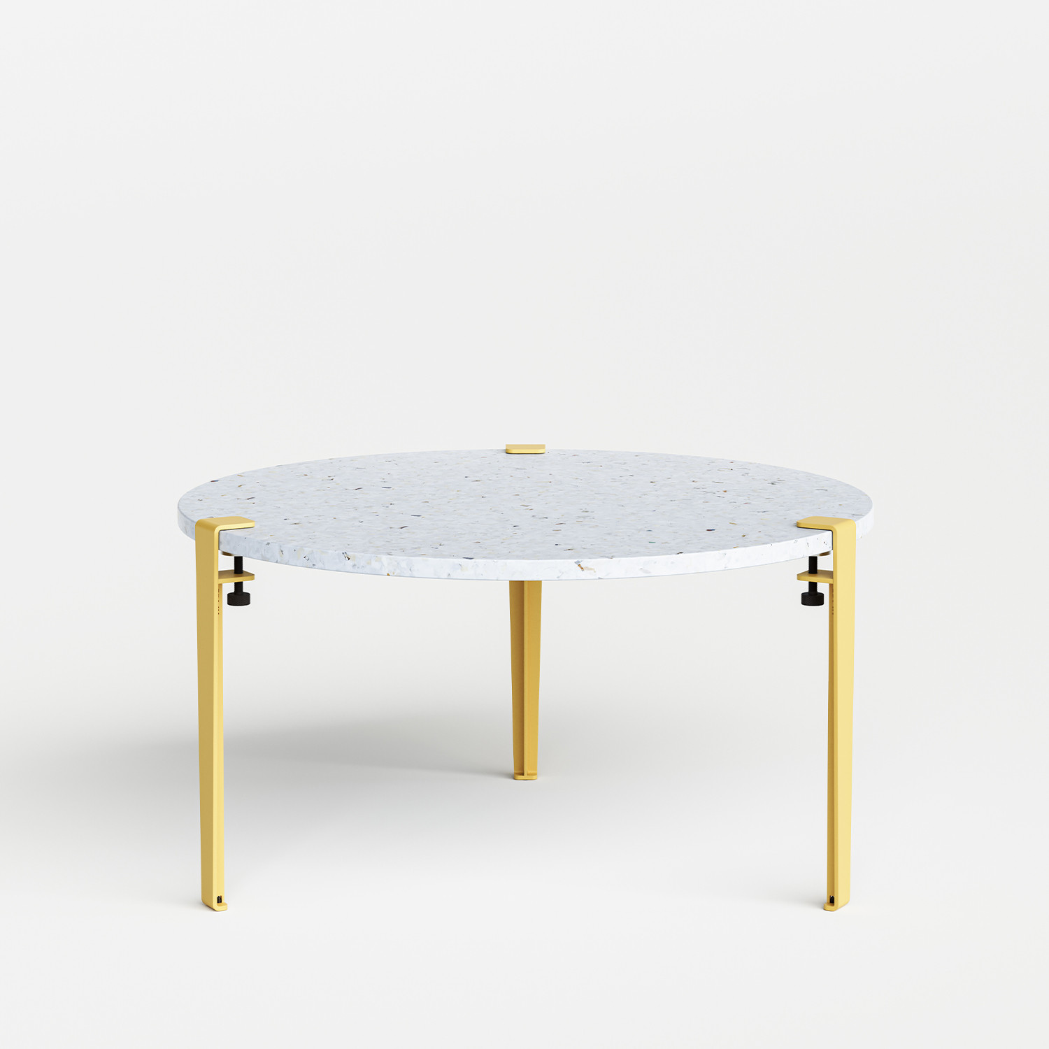 Table basse ronde TIPTOE Ø 80cm - plastique recyclé Venezia