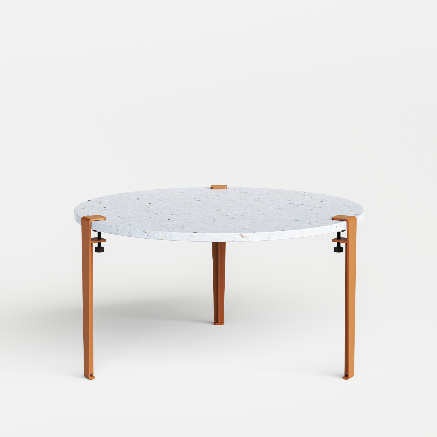Table basse ronde TIPTOE Ø 80cm - plastique recyclé Venezia