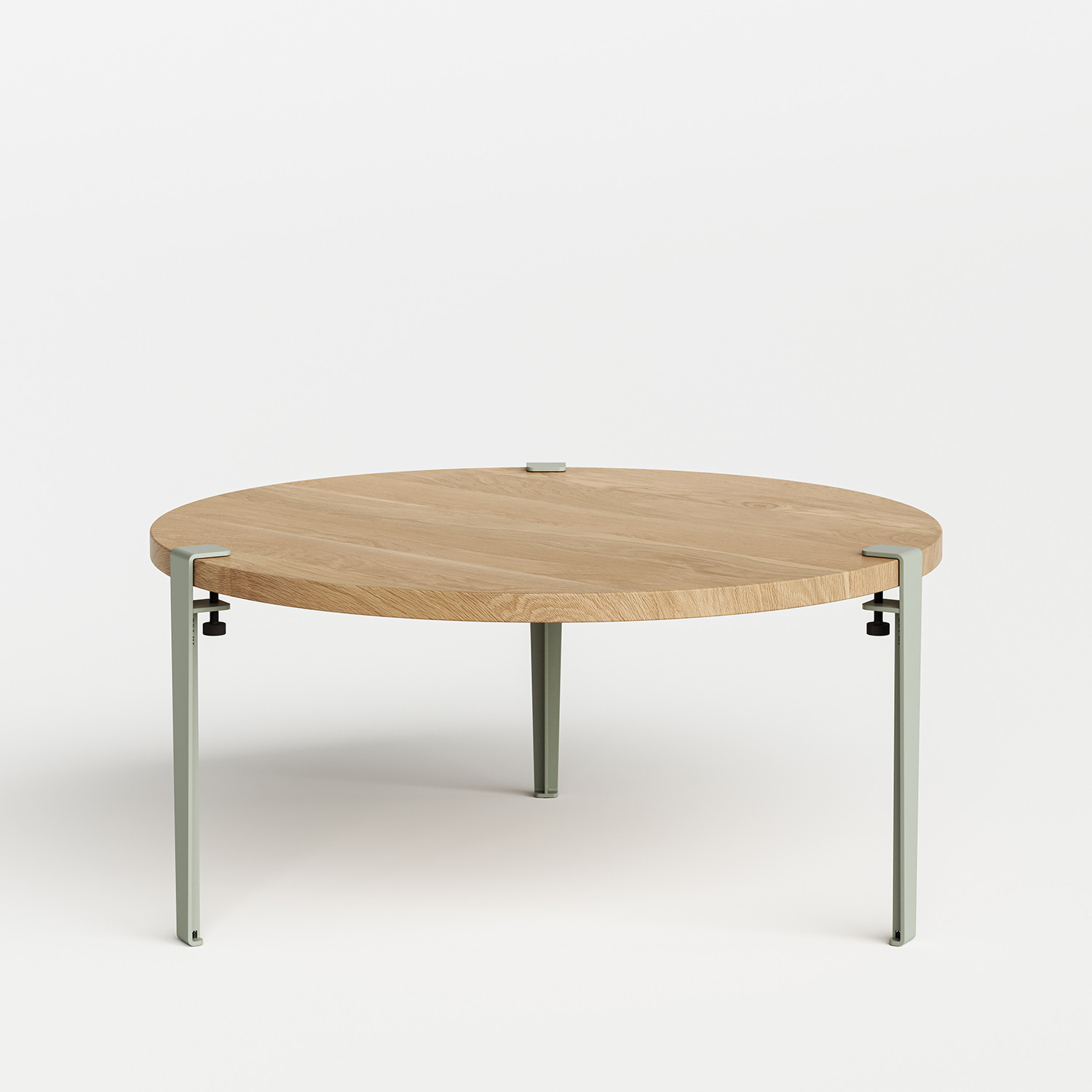 Table basse ronde TIPTOE Ø 90cm - chêne massif