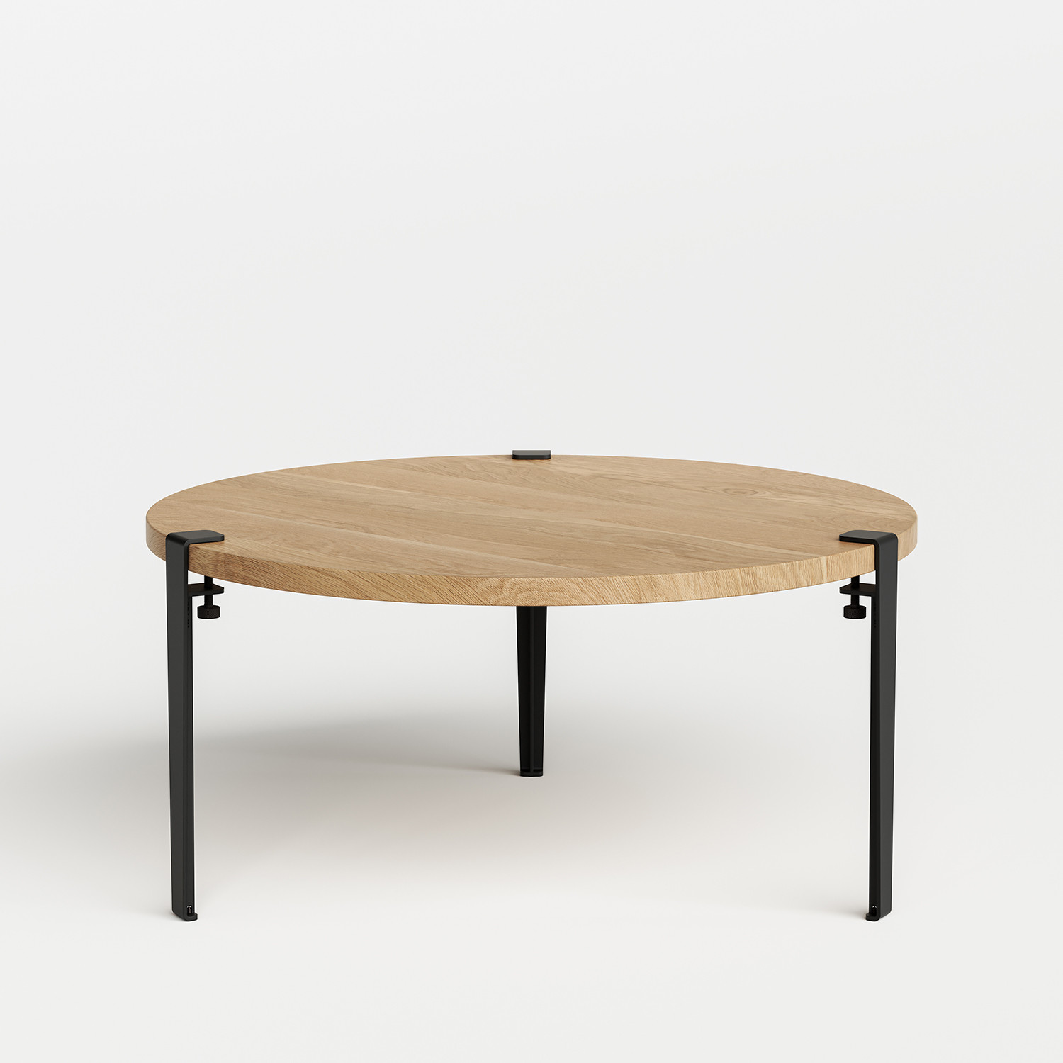 Table basse ronde TIPTOE Ø 90cm - chêne massif