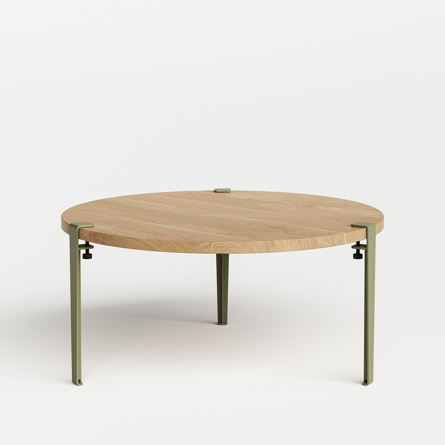 Table basse ronde TIPTOE Ø 90cm - chêne massif
