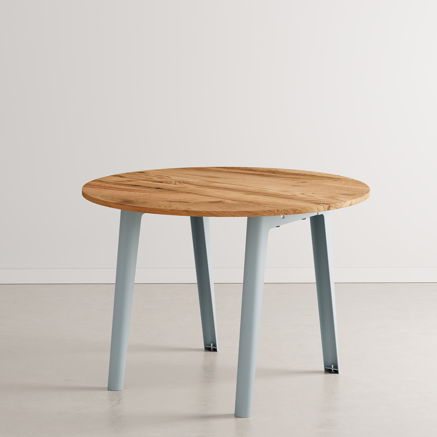 Table ronde NEW MODERN Ø 110cm - bois ancien recyclé