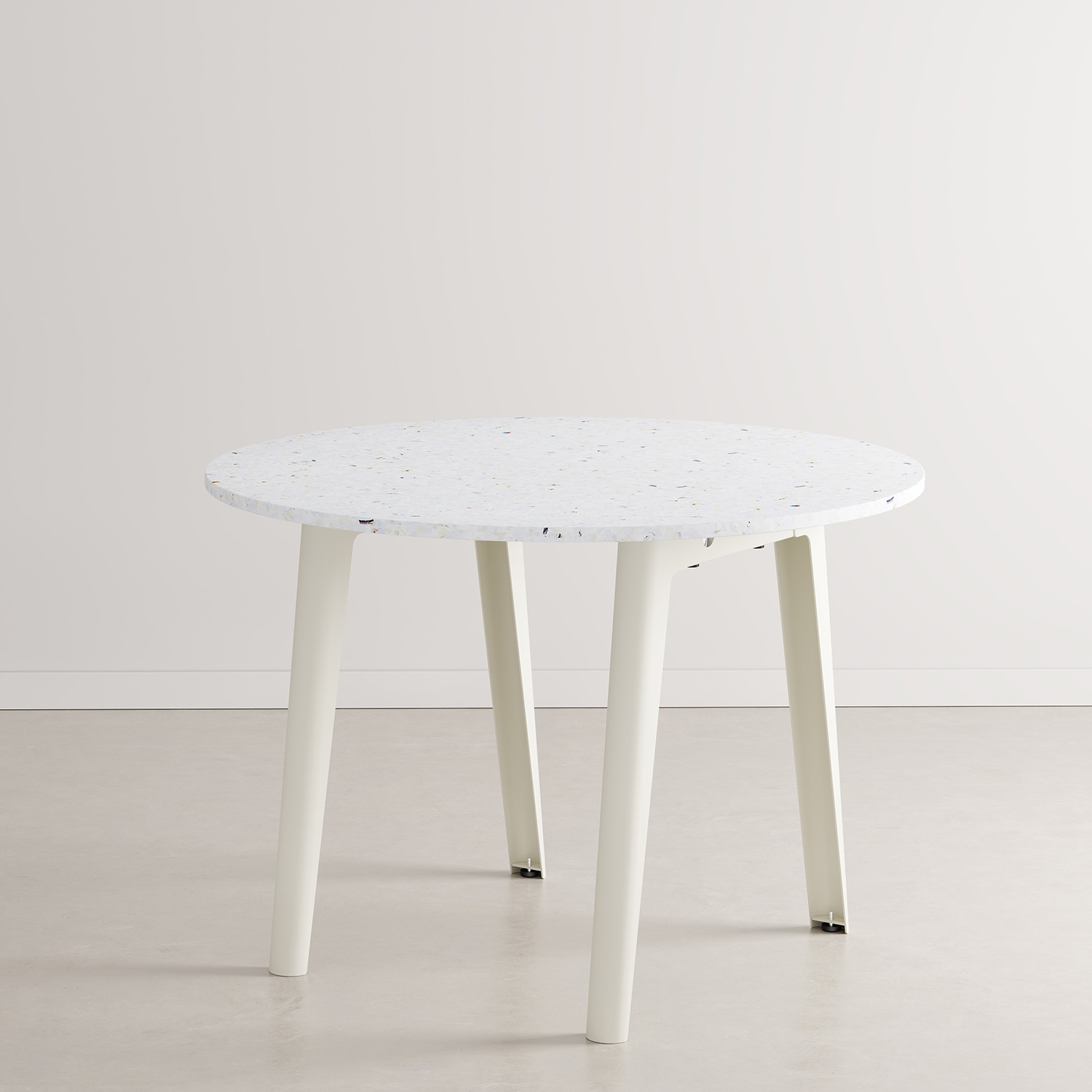 Table ronde NEW MODERN Ø 108cm - plastique recyclé Venezia
