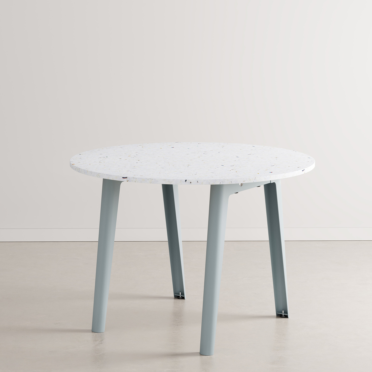 Table ronde NEW MODERN Ø 108cm - plastique recyclé Venezia