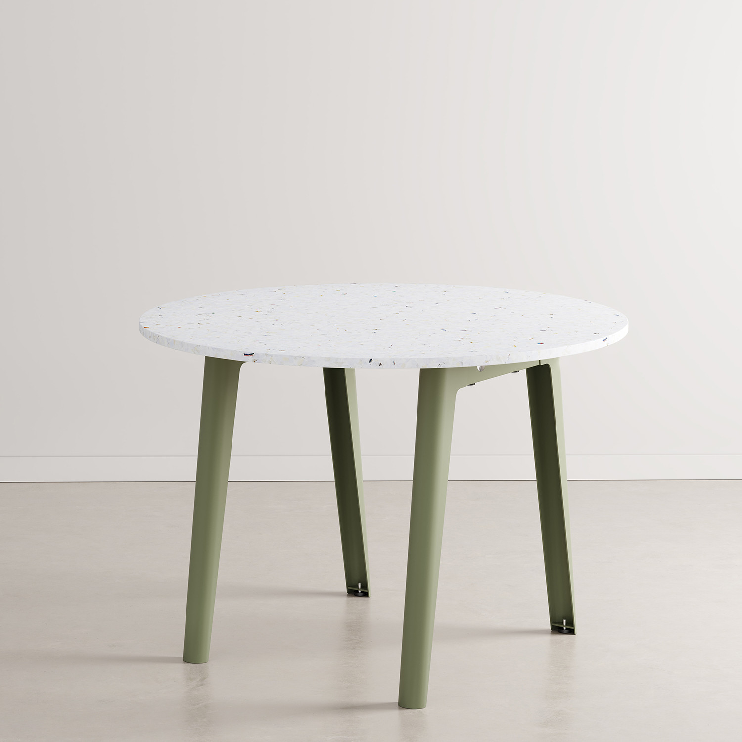 Table ronde NEW MODERN Ø 108cm - plastique recyclé Venezia