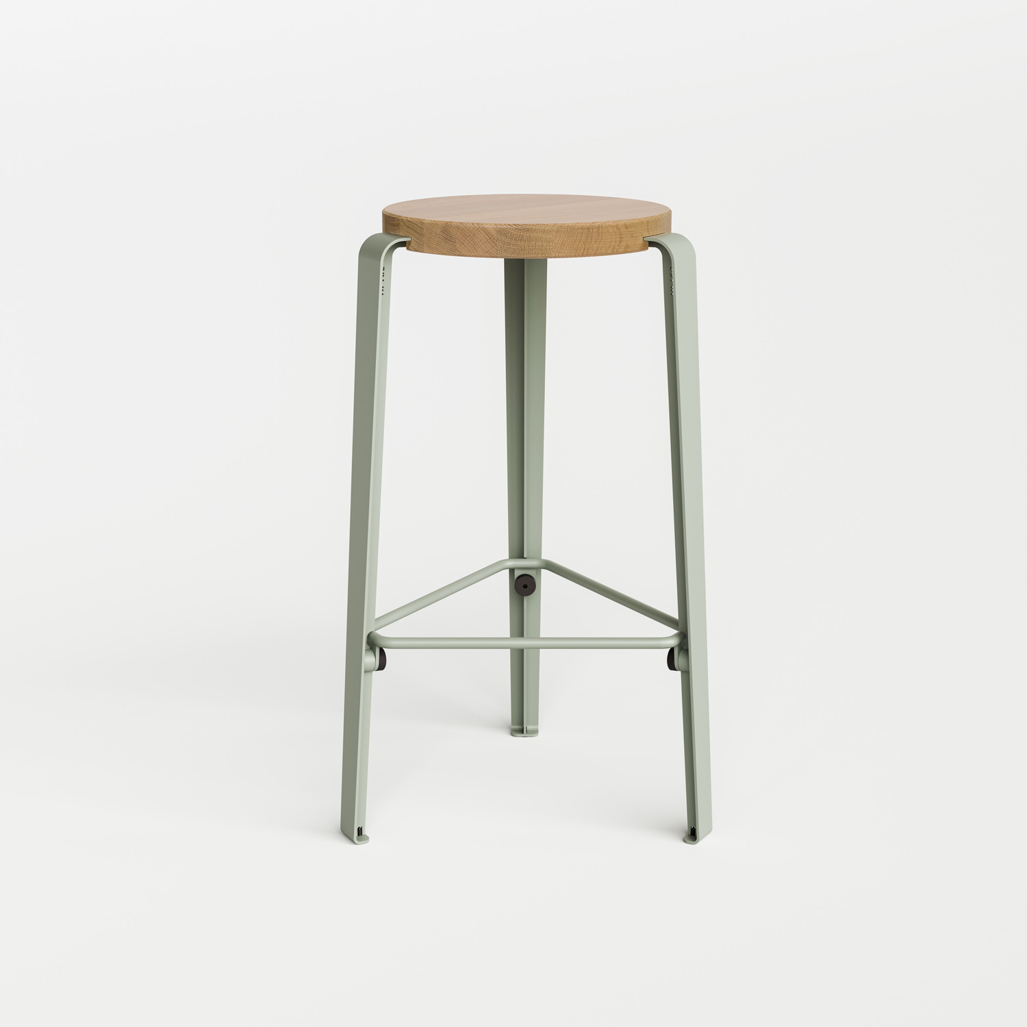Tabouret de bar LOU - chêne massif