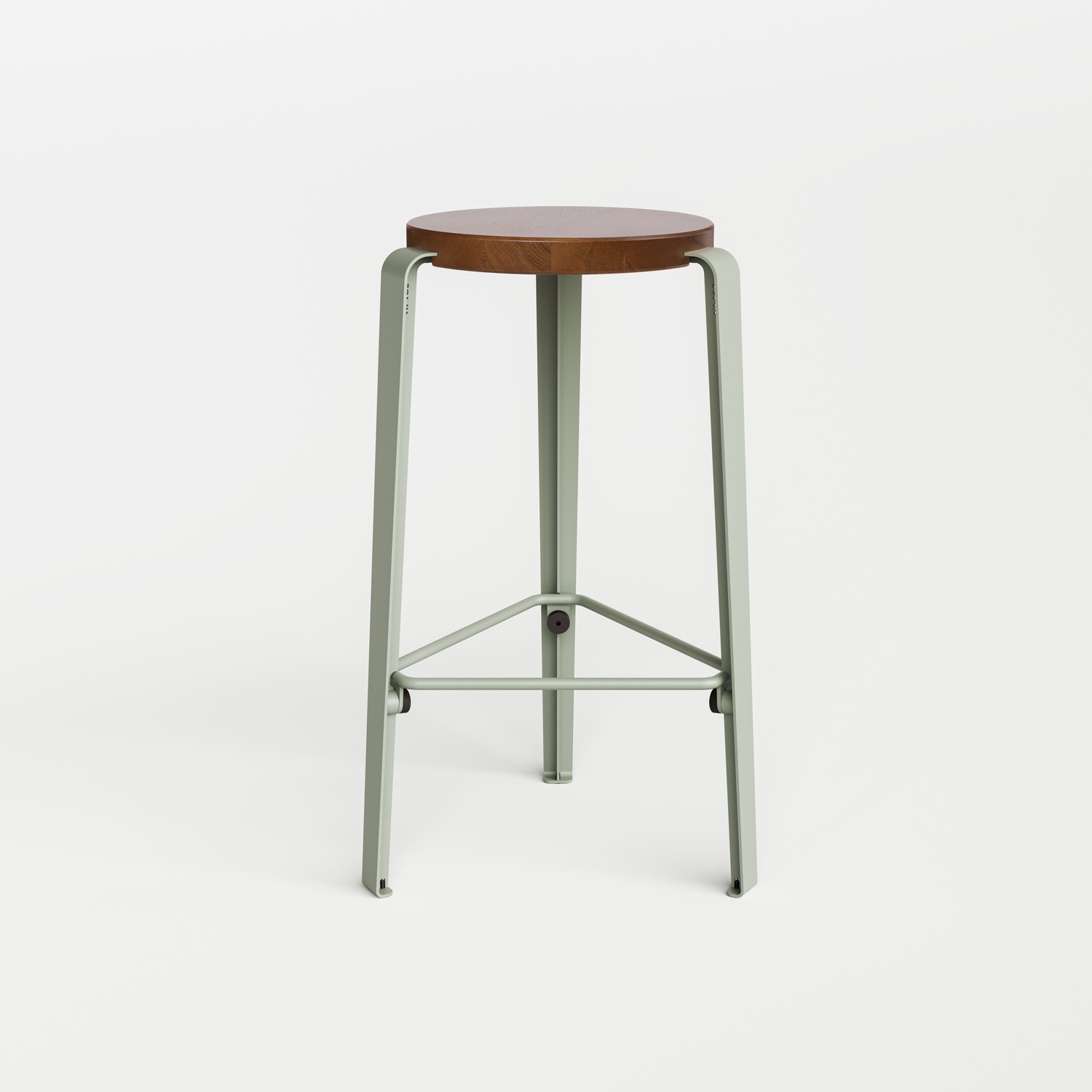 Tabouret de bar LOU - chêne massif