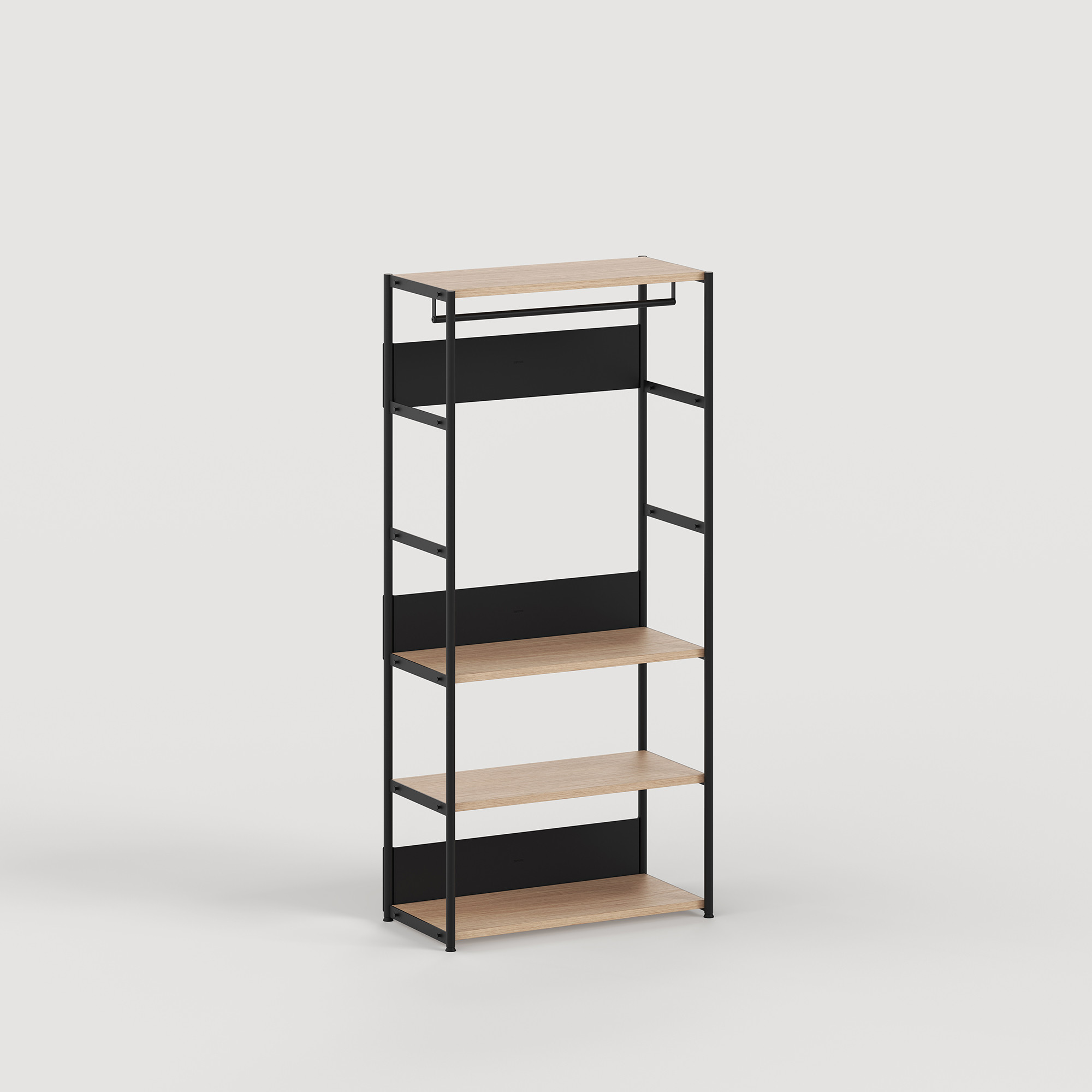 Penderie UNIT - H180 à 215 x L84cm - bois éco-certifié