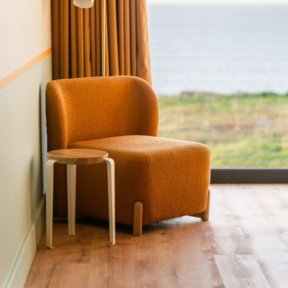 Tabouret LOU - chêne massif