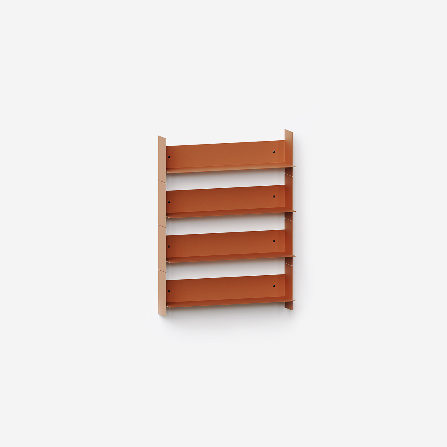 Wandbibilothek PLI aus Stahl - 30 bis 60cm