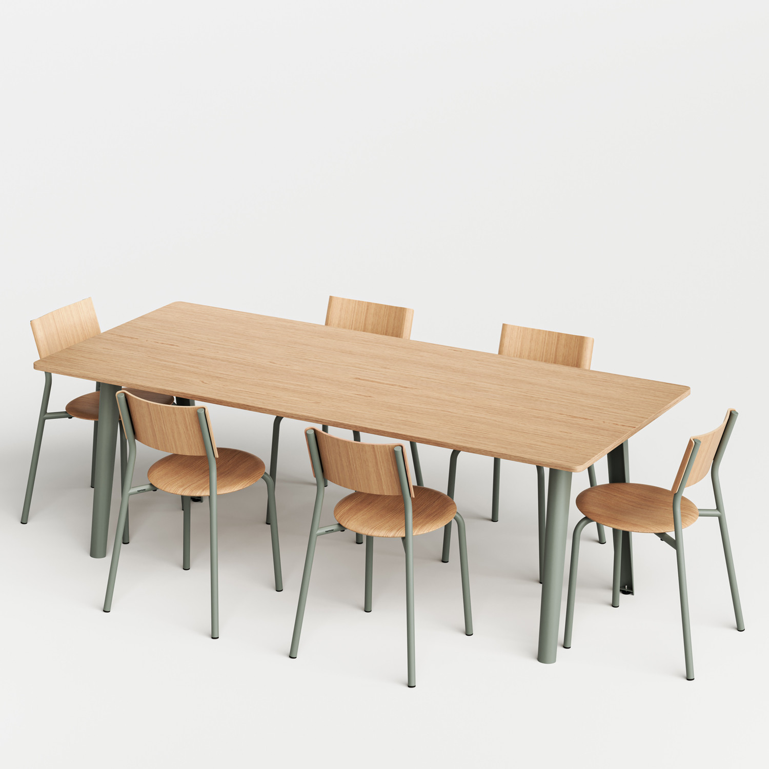 Pack table à manger NEW MODERN et 6 chaises SSD