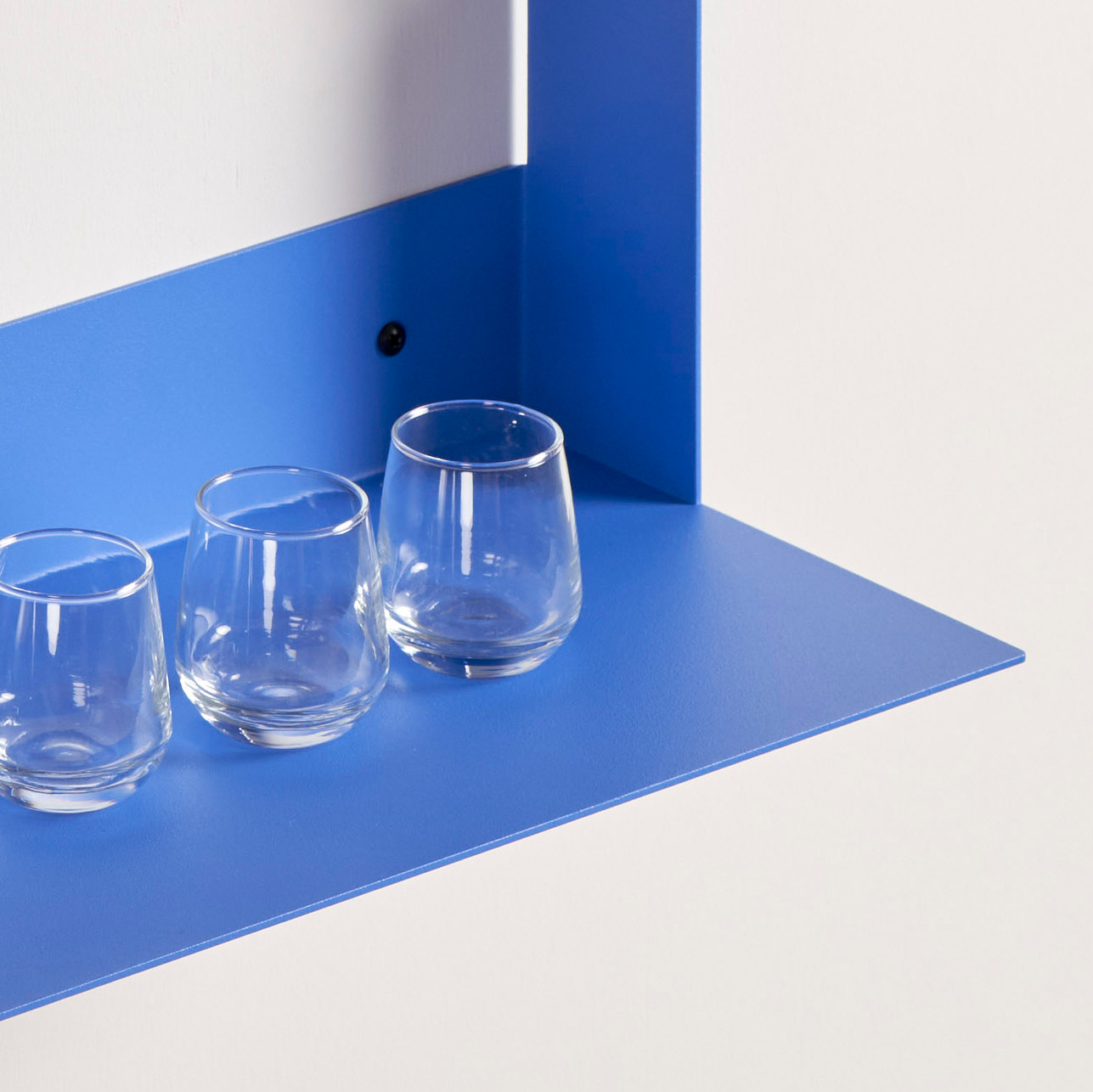 Tablette murale PLI en acier - 20 à 60cm