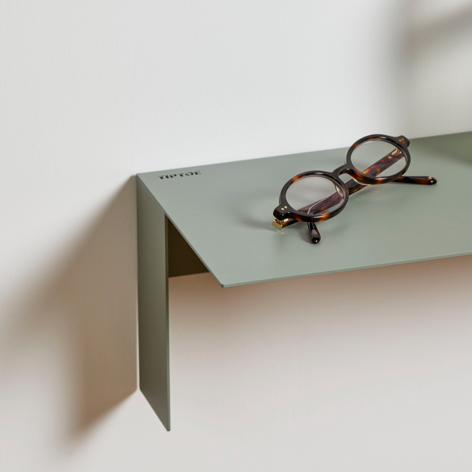 Tablette murale PLI en acier - 20 à 60cm