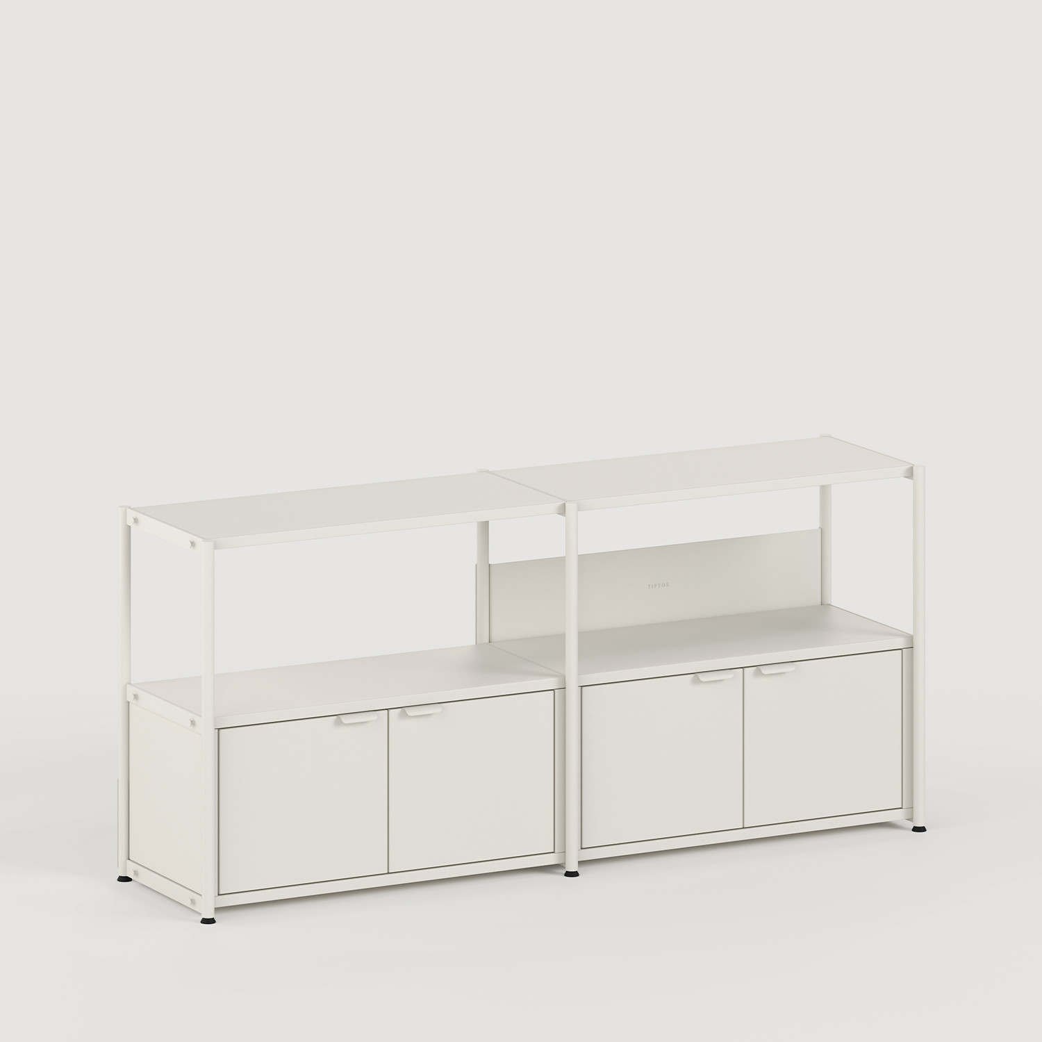 UNIT shelf - H75 to 85 x W164cm - powder-coated steel