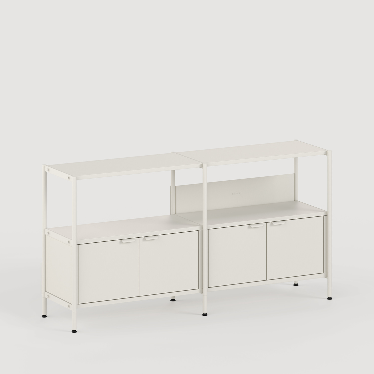 UNIT shelf - H75 to 85 x W164cm - powder-coated steel