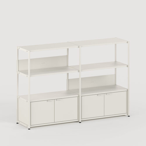 Etagère UNIT - H110 x  L164 cm - acier thermolaqué