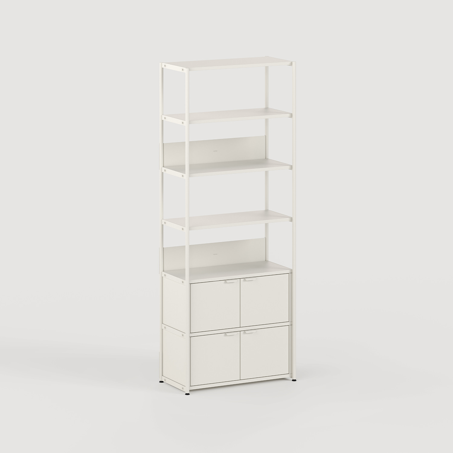 Etagère UNIT - H180 à 215 x L84cm - acier thermolaqué