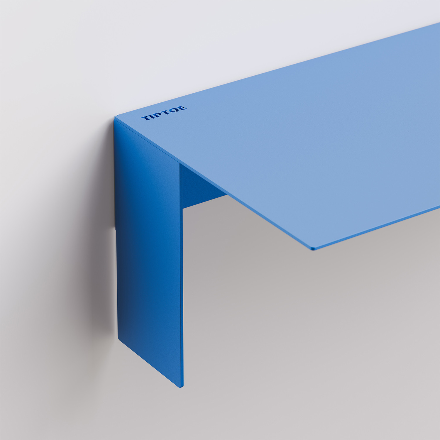 Tablette murale PLI en acier - 20 à 60cm