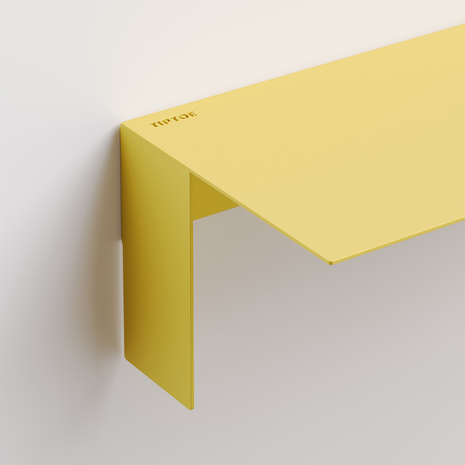 Tablette murale PLI en acier - 20 à 60cm