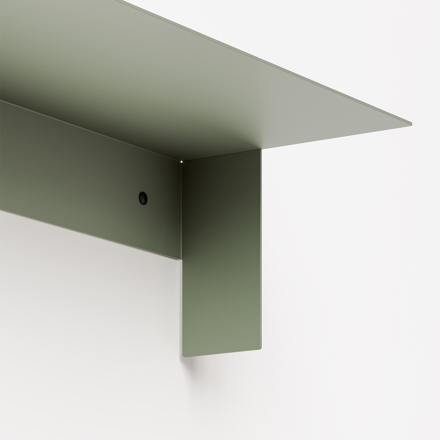 Tablette murale PLI en acier - 20 à 60cm