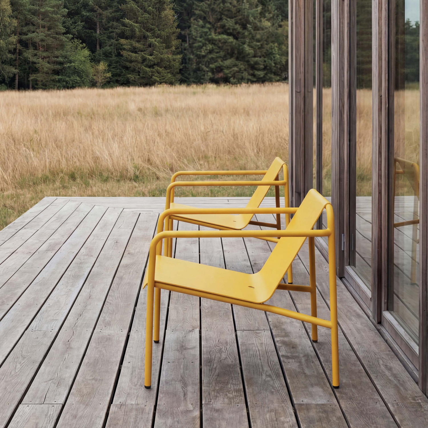 Fauteuil de jardin PANORAMA - acier thermolaqué