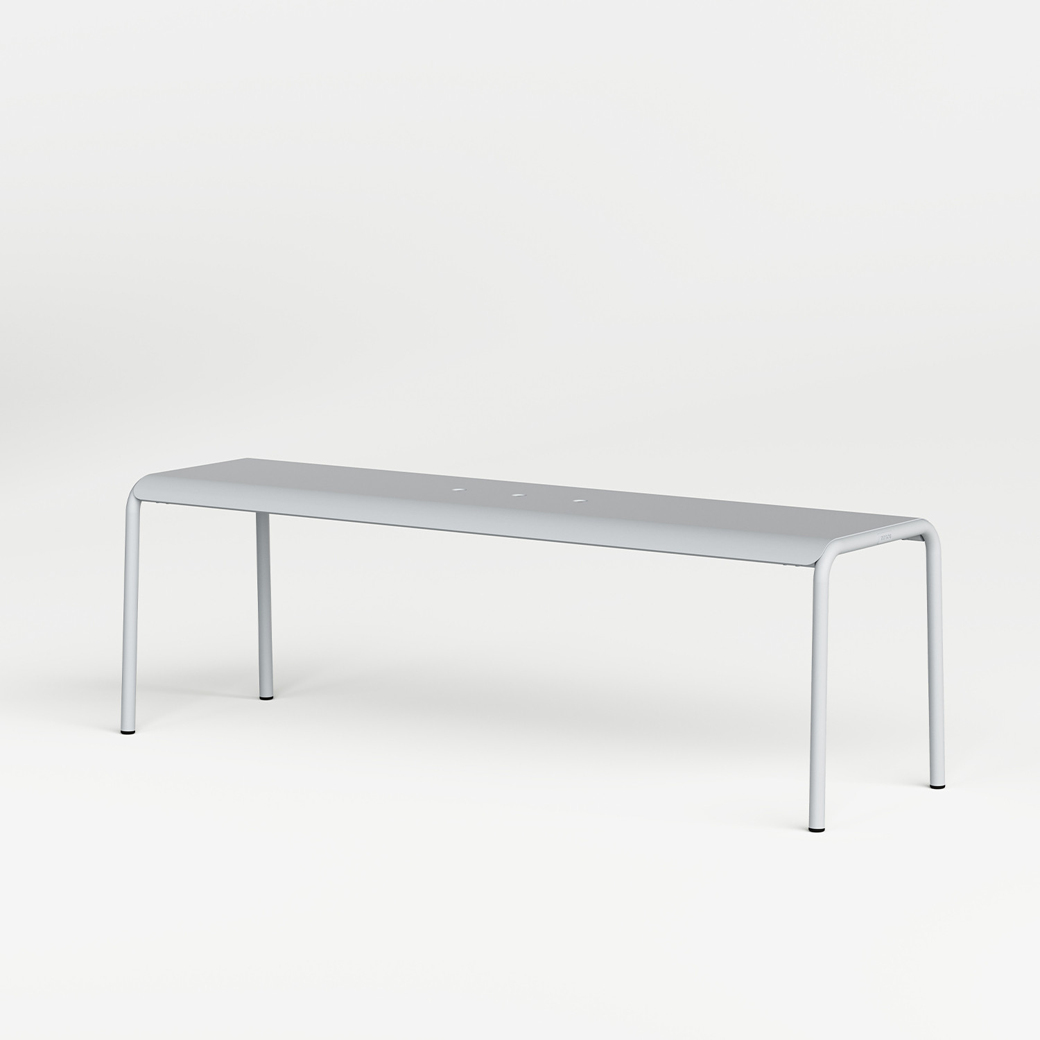 Banc de jardin PANORAMA - acier thermolaqué