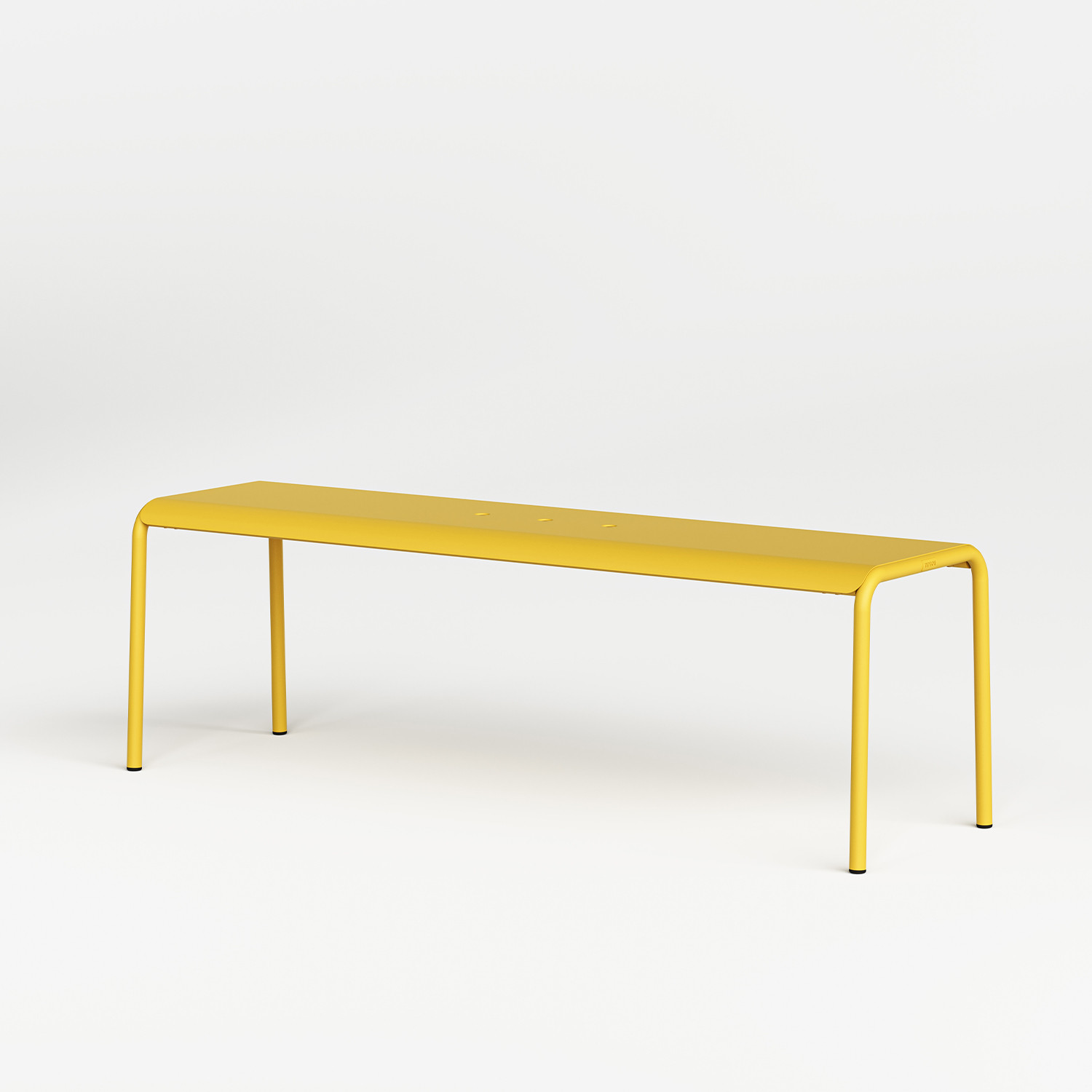 Banc de jardin PANORAMA - acier thermolaqué