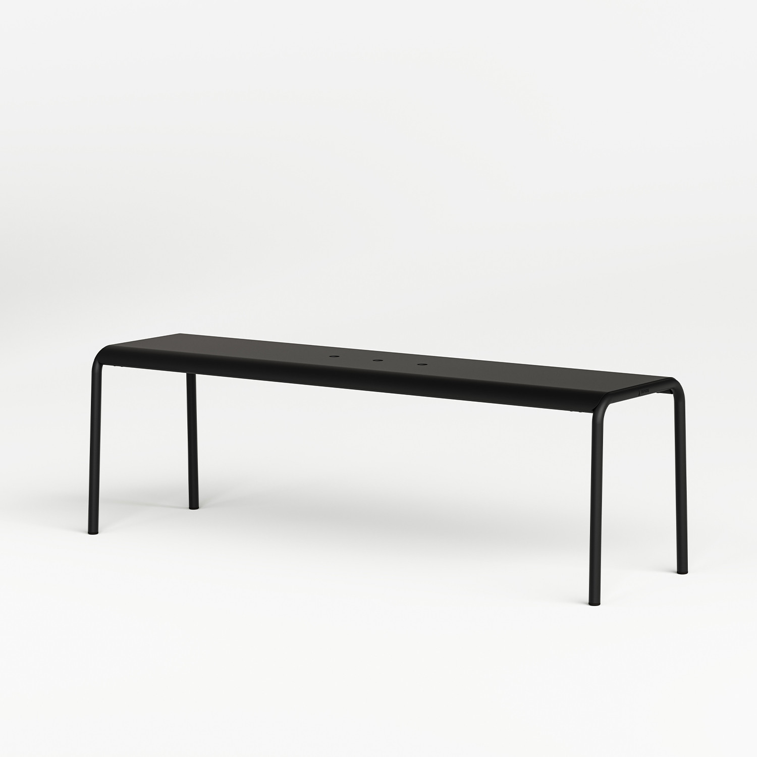 Banc de jardin PANORAMA - acier thermolaqué