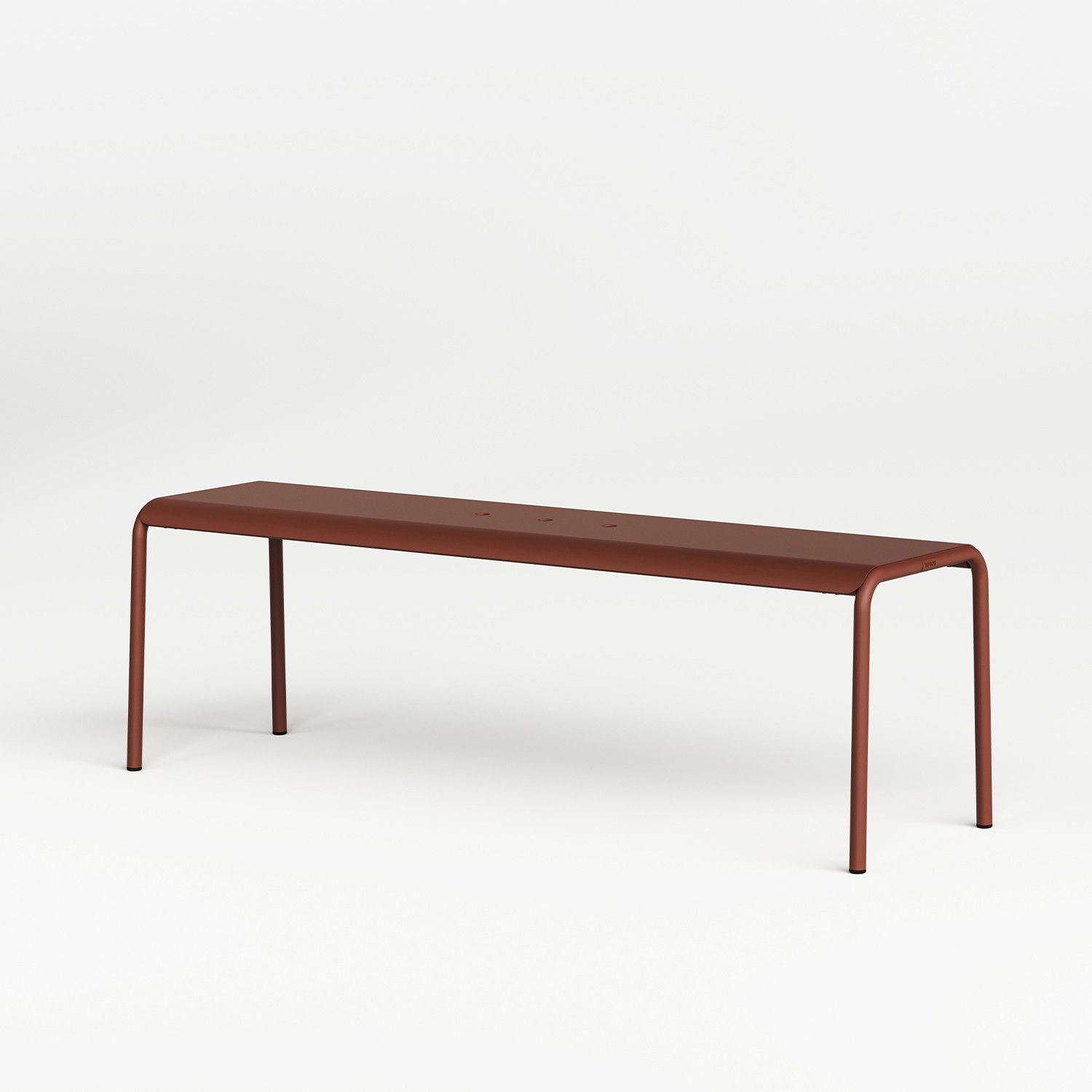 Banc de jardin PANORAMA - acier thermolaqué