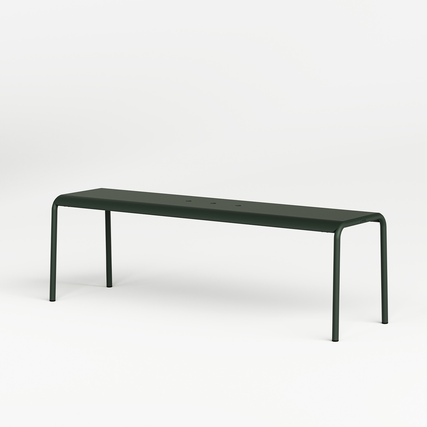 Banc de jardin PANORAMA - acier thermolaqué