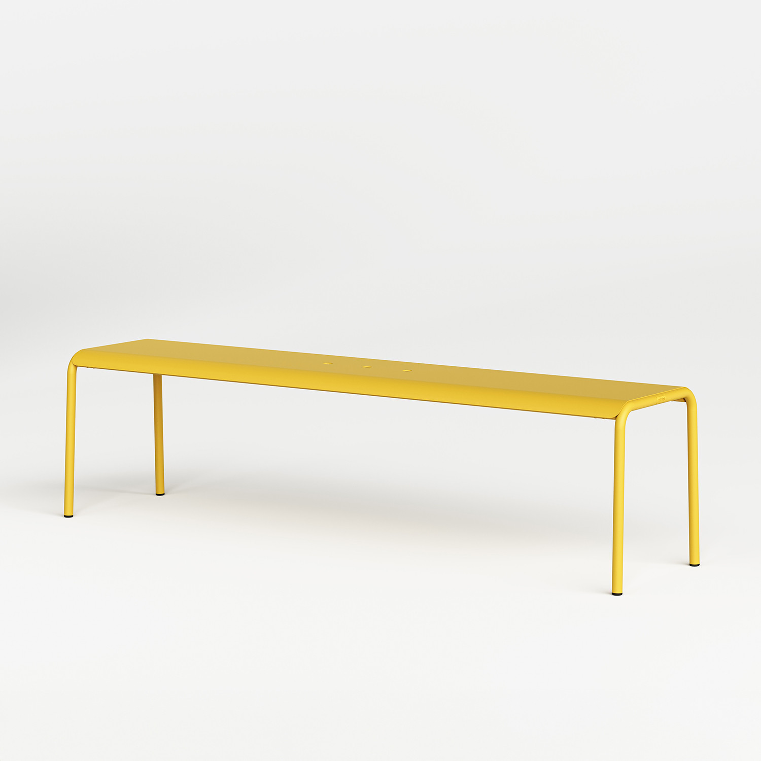 Banc de jardin PANORAMA - acier thermolaqué