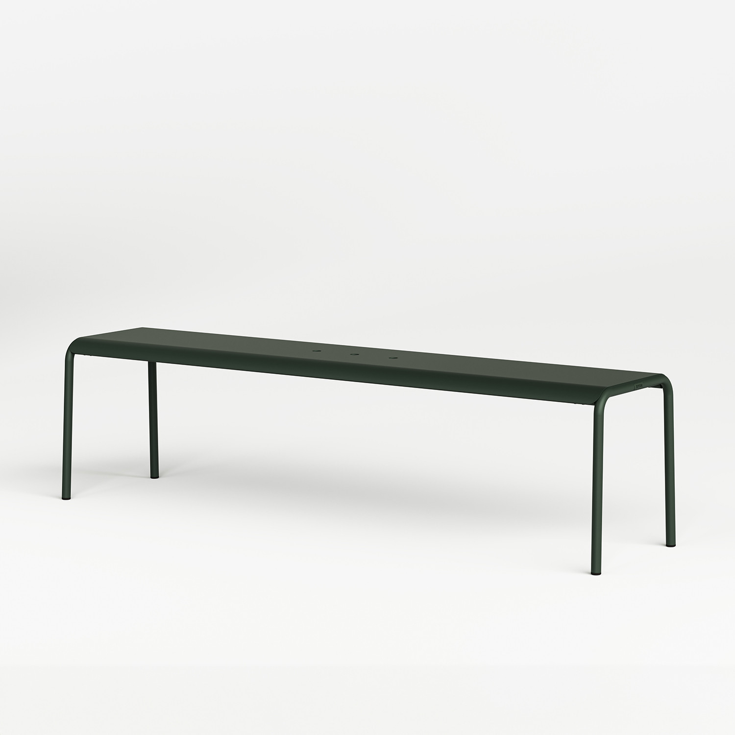 Banc de jardin PANORAMA - acier thermolaqué