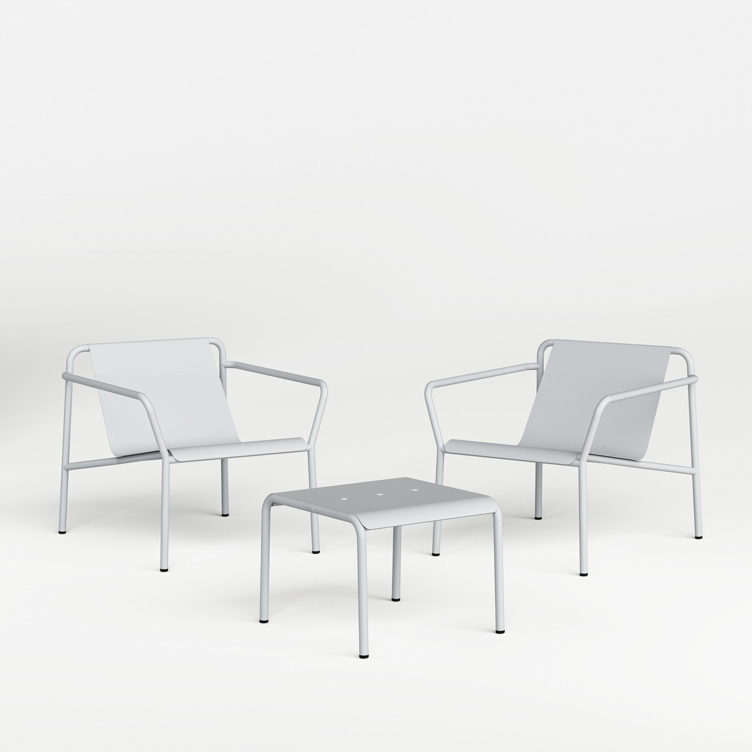 Fauteuil de jardin PANORAMA - acier thermolaqué