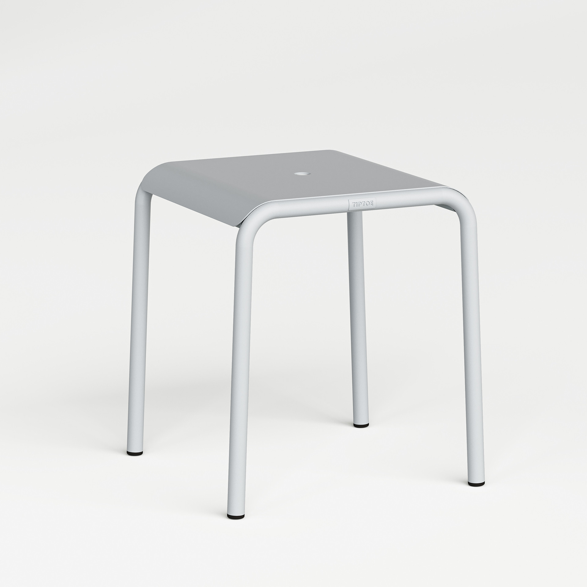 Tabouret de jardin PANORAMA - acier thermolaqué