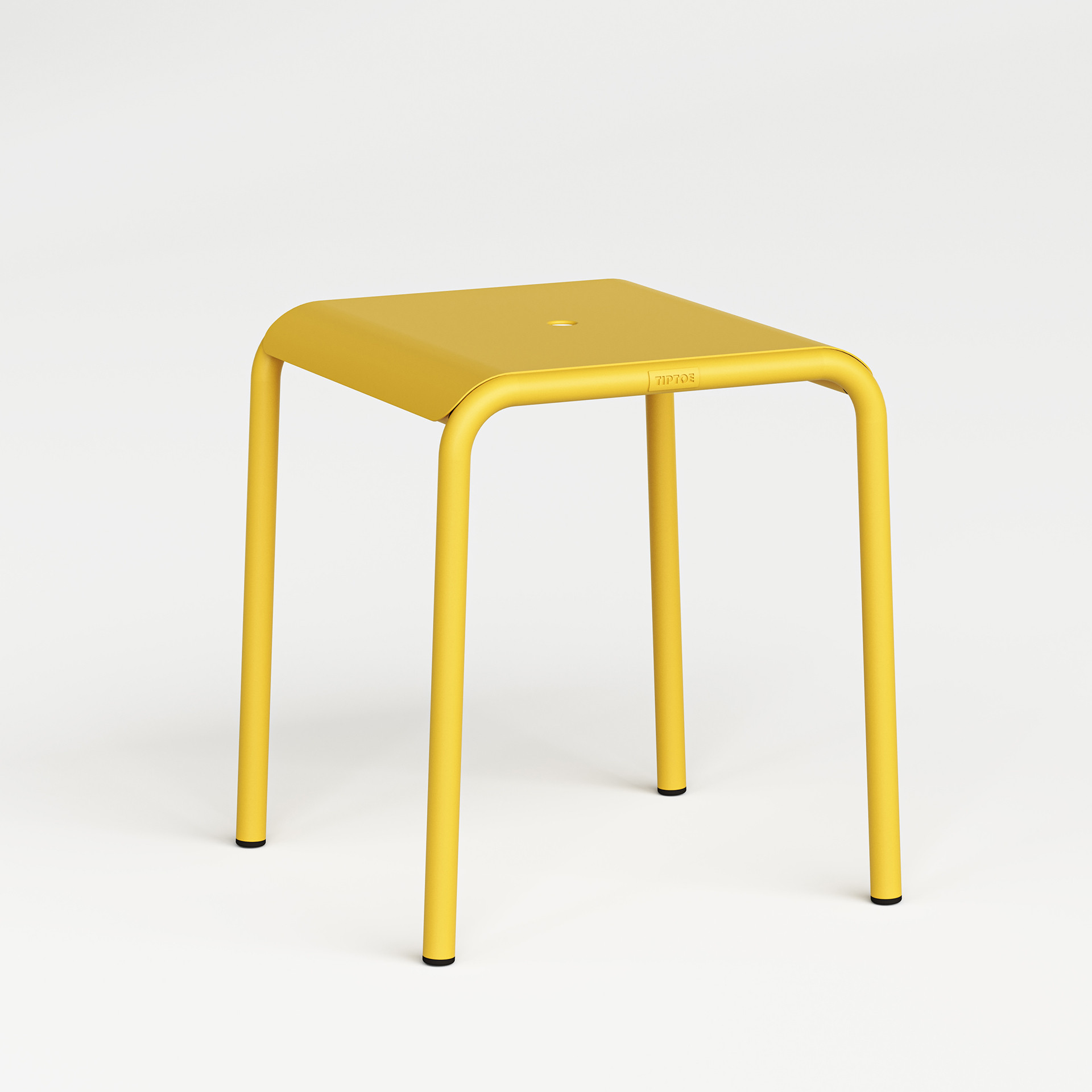 Tabouret de jardin PANORAMA - acier thermolaqué