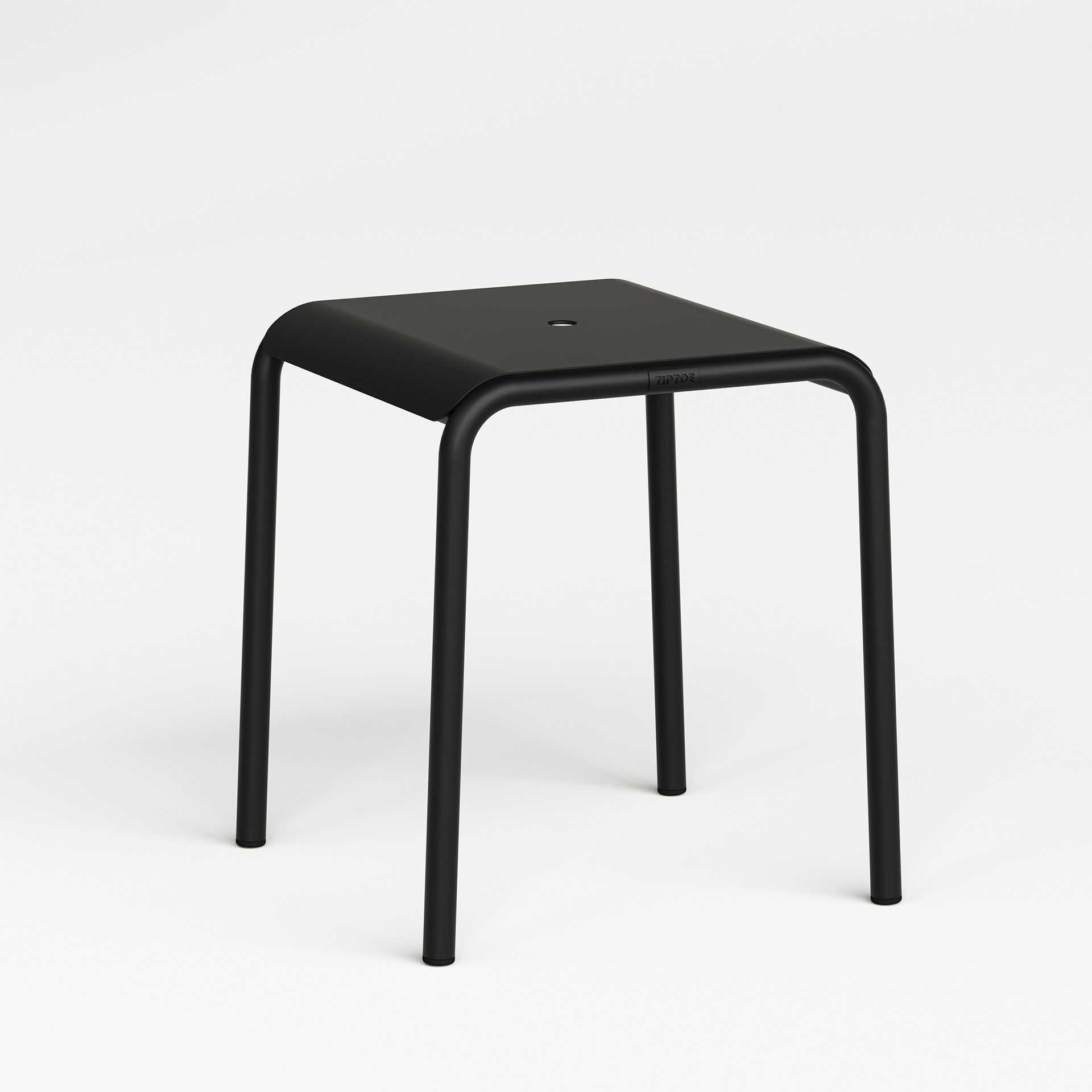 Tabouret de jardin PANORAMA - acier thermolaqué