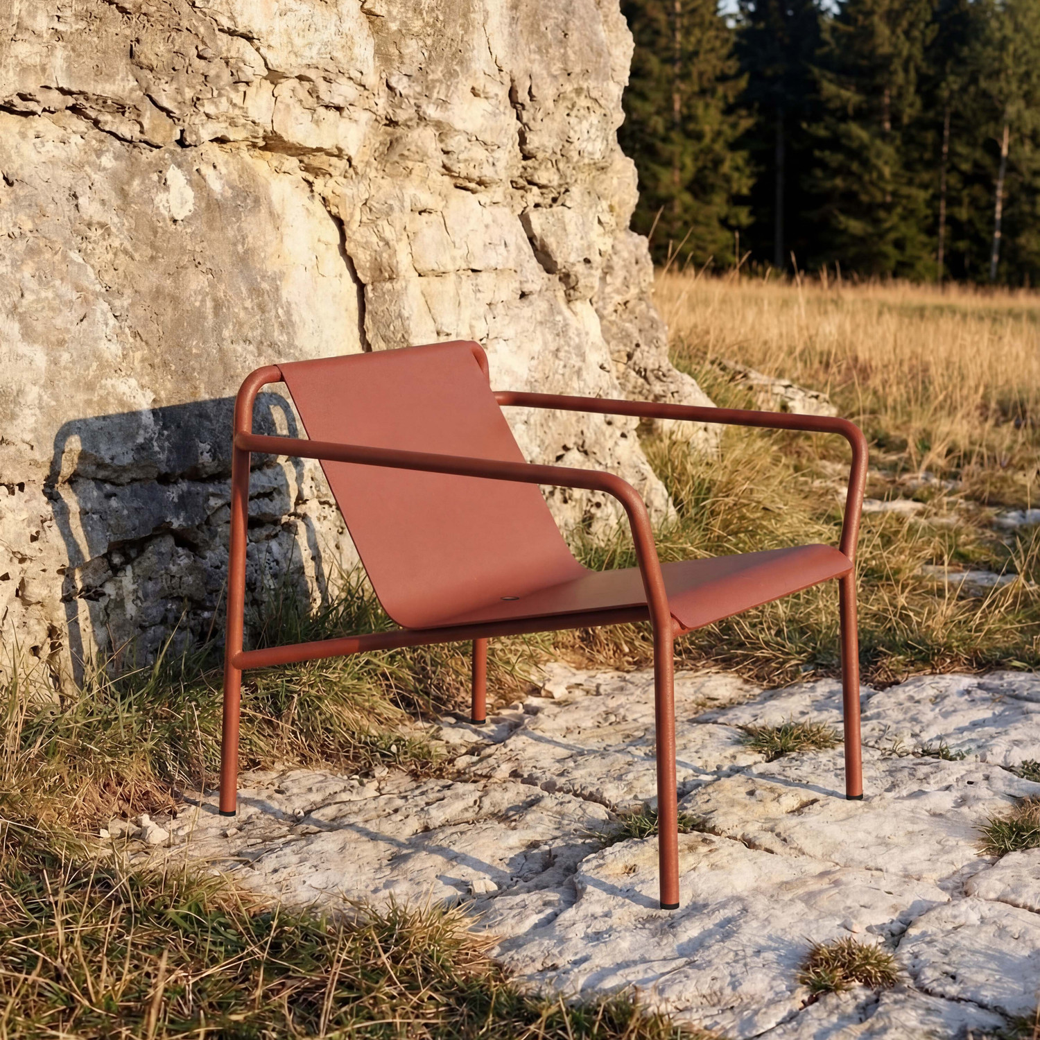 Fauteuil de jardin PANORAMA - acier thermolaqué