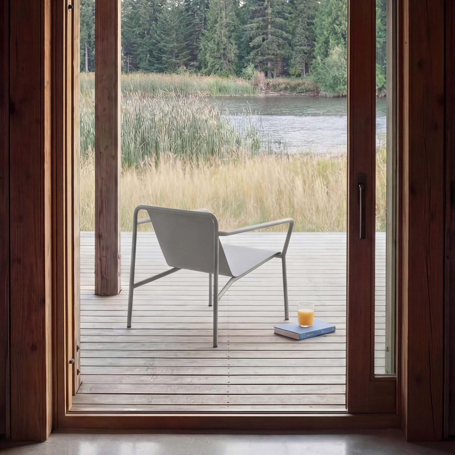 Fauteuil de jardin PANORAMA - acier thermolaqué